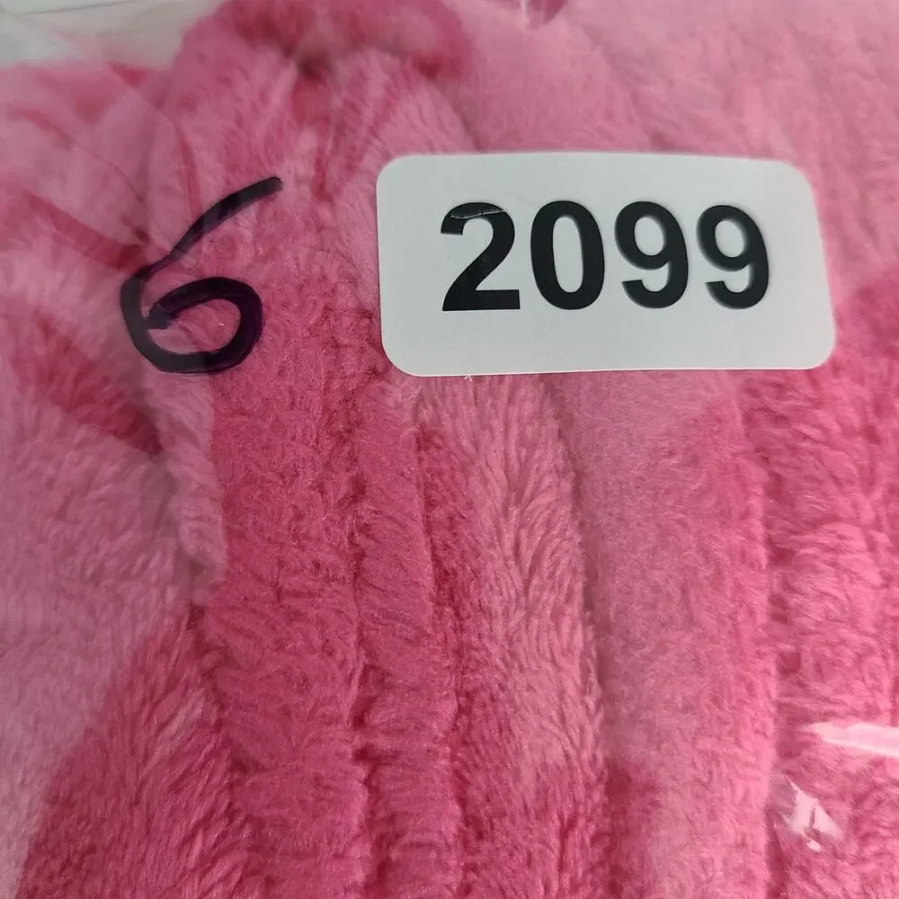 Carter's Hot Pink Fuzzy Hoodie Hooded Sweater Toddler Girls Size 18 Mo 2099